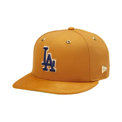 Pre-owned Timberland X New Era Dodgers Fitted Cap 'wheat' | Tan | Men's Size 7.125