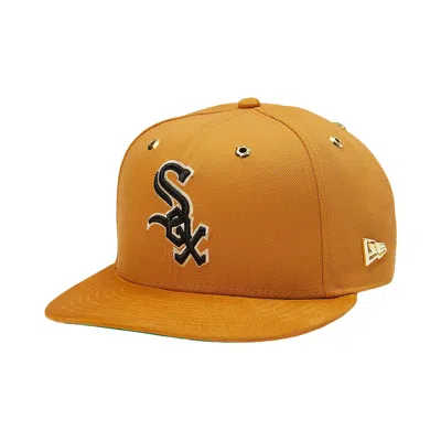 Pre-owned Timberland X New Era White Sox Fitted Cap 'wheat' | Tan | Men's Size 8