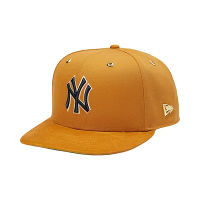 Pre-owned Timberland X New Era Yankees Fitted Cap 'wheat' | Tan | Men's Size 7.875