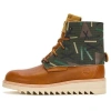 Timberland X Nina Chanel Abney Future 73 6 Inch Waterproof Boot 'rust And Green' In Multi