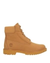 Timberland X Pangaia Woman Ankle Boots Camel Size 8 Textile Fibers In Beige