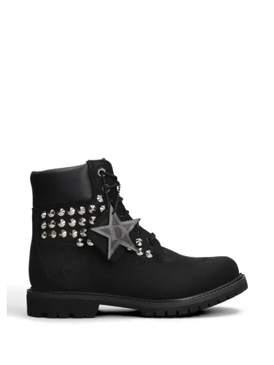 Timberland X Seddys Studios Stud Star Boots In Black