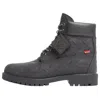 Timberland X Supreme Diamond Plate 6 Inch Premium Waterproof Boot 'black - 23fw'