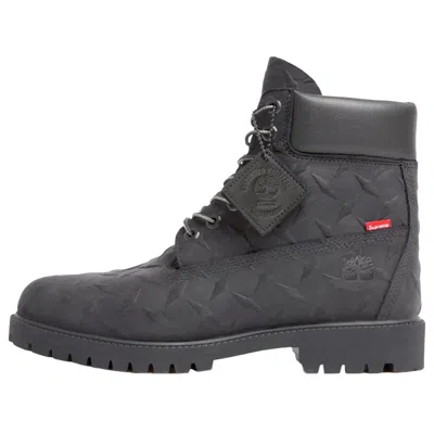 Timberland X Supreme Diamond Plate 6 Inch Premium Waterproof Boot 'black - 23fw'
