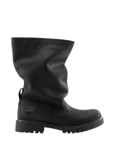 Timberland X Telfar Premium Nubuck Boots In Black