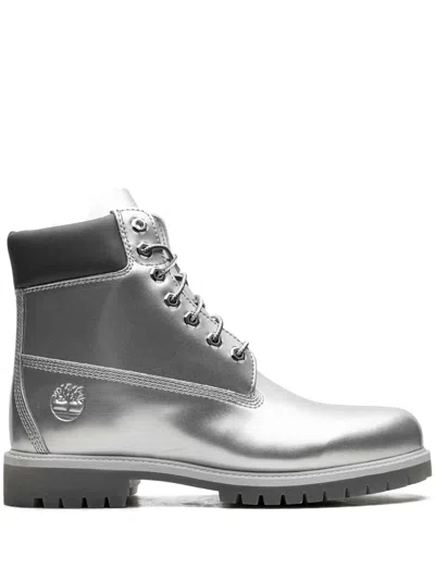 Timberland X Veneda Carter Waterproof Boots In Silver