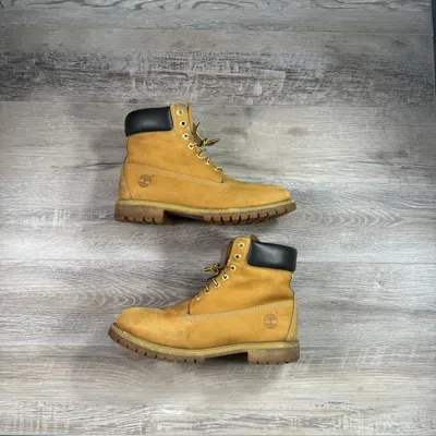 Pre-owned Timberland X Vintage Timberland • Vintage 6" Premium Boot "wheat" (11.5m)