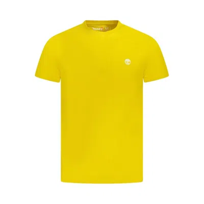 Timberland Yellow Cotton Men T-shirt