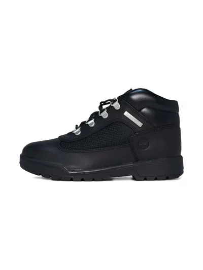 Timberland Kids' Youth Field Boots In Black