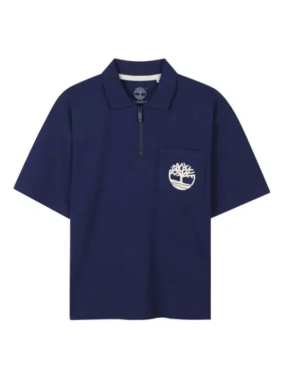 TIMBERLAND ZIP-POCKET POLO SHIRT