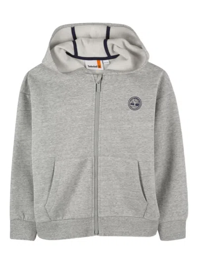 Timberland Zip-up Hoodie In Gray