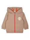 Timberland Zip-up Hoodie In Neutral