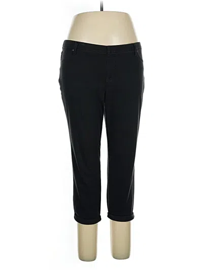 Pre-owned Time And Tru Active Pants In Black