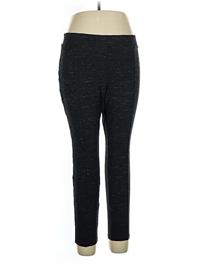 Pre-owned Time And Tru Active Pants In Black