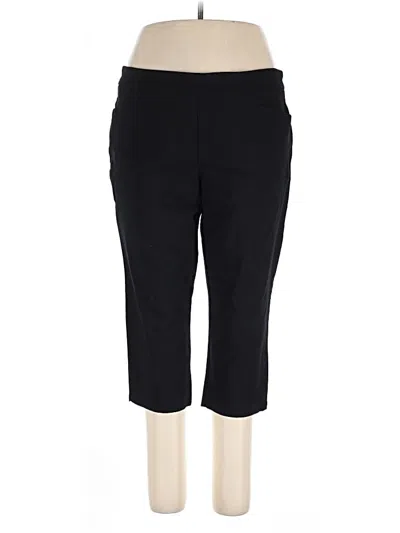 Pre-owned Time And Tru Active Pants In Black