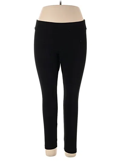 Pre-owned Time And Tru Active Pants In Black