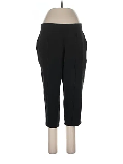Pre-owned Time And Tru Active Pants In Black
