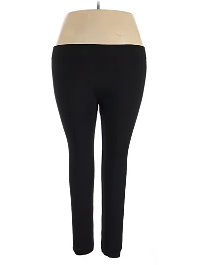 Pre-owned Time And Tru Active Pants In Black