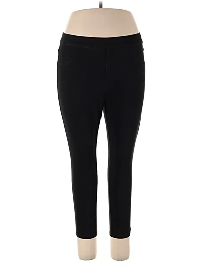 Pre-owned Time And Tru Active Pants In Black