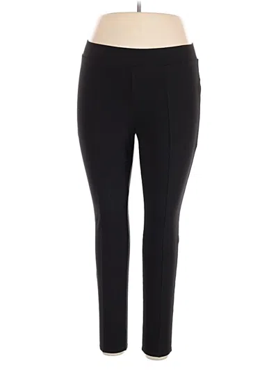 Pre-owned Time And Tru Active Pants In Black