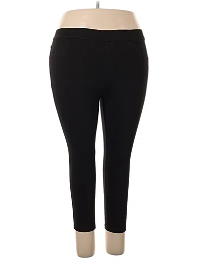Pre-owned Time And Tru Active Pants In Black