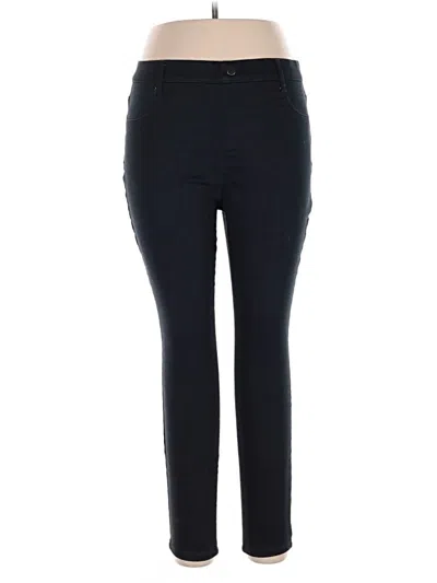 Pre-owned Time And Tru Active Pants In Black