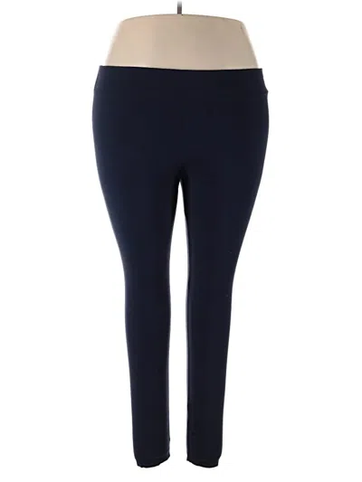 Pre-owned Time And Tru Active Pants In Blue