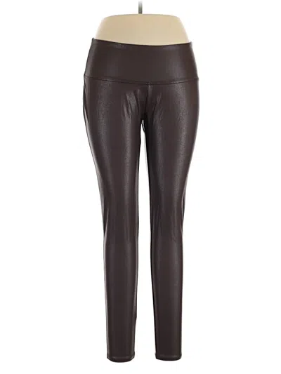 Pre-owned Time And Tru Active Pants In Brown