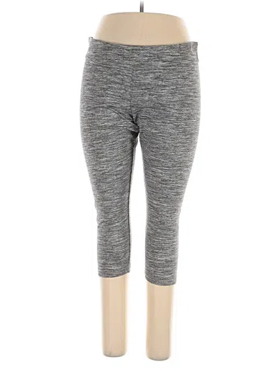 Pre-owned Time And Tru Active Pants In Gray