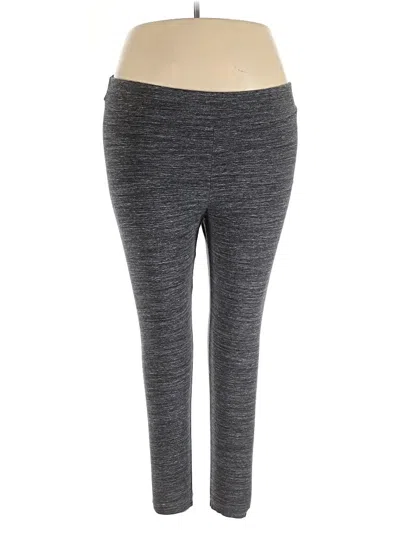 Pre-owned Time And Tru Active Pants In Gray