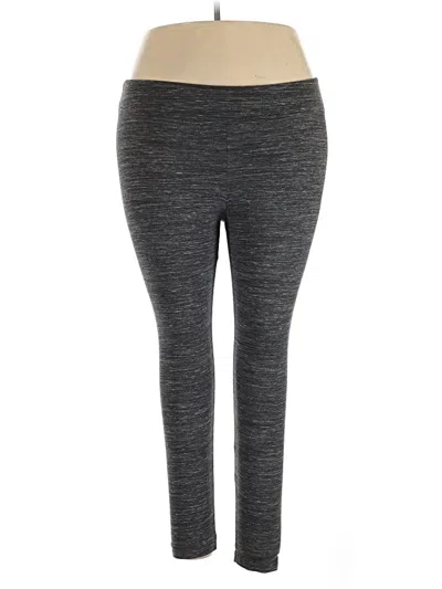 Pre-owned Time And Tru Active Pants In Gray