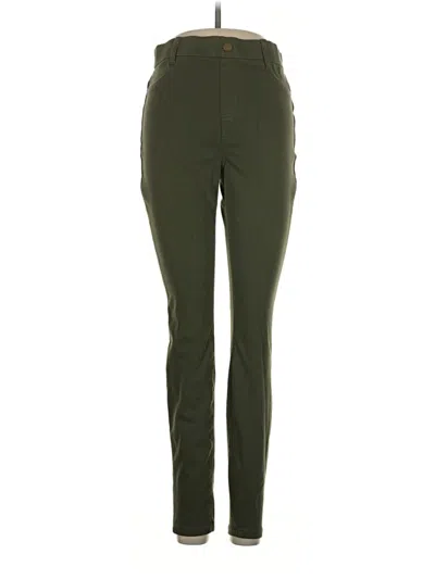 Pre-owned Time And Tru Active Pants In Green