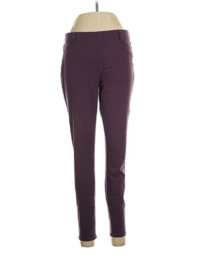 Pre-owned Time And Tru Active Pants In Purple