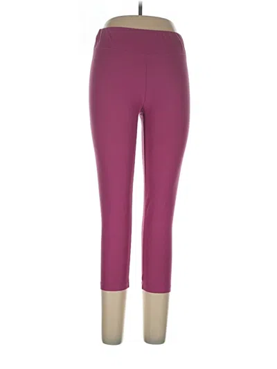 Pre-owned Time And Tru Active Pants In Purple