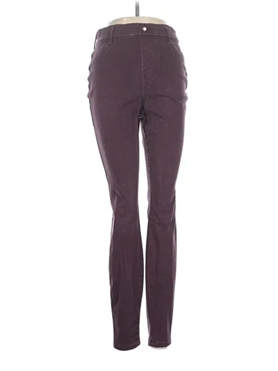 Pre-owned Time And Tru Active Pants In Purple
