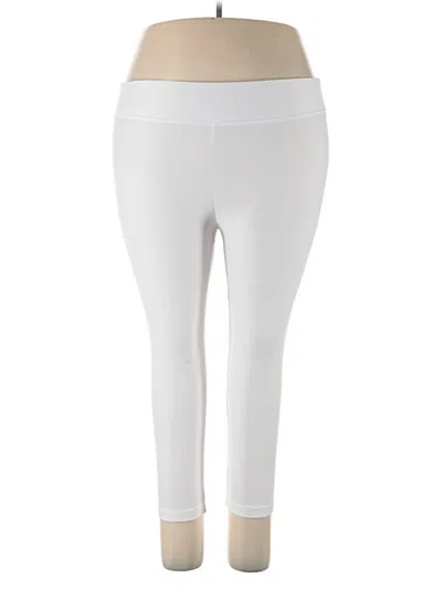 Pre-owned Time And Tru Active Pants In White
