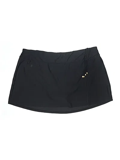 Pre-owned Time And Tru Active Skort In Black