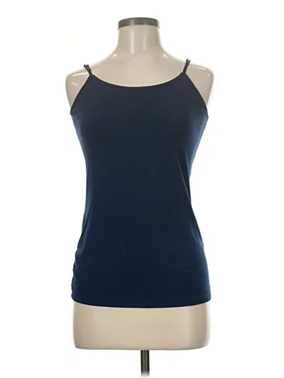 Pre-owned Time And Tru Active Tank Top In Blue