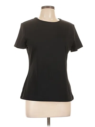 Pre-owned Time And Tru Active T-shirt In Black