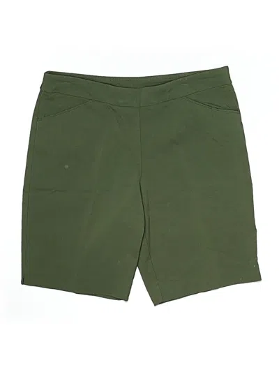Pre-owned Time And Tru Athletic Shorts In Green