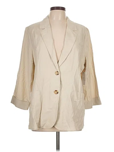 Time And Tru Blazer Jacket In White