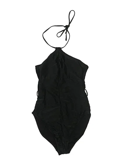 Pre-owned Time And Tru Bodysuit In Black