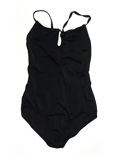 Pre-owned Time And Tru Bodysuit In Black
