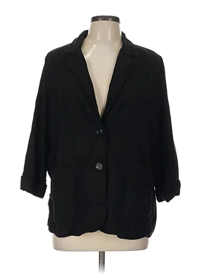 Pre-owned Time And Tru Cardigan Sweater In Black