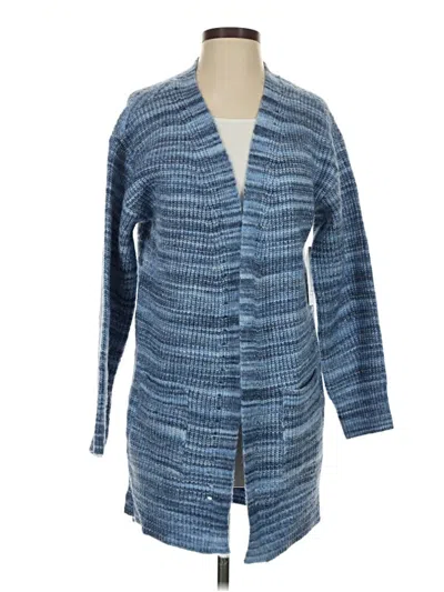 Time And Tru Cardigan Sweater In Blue