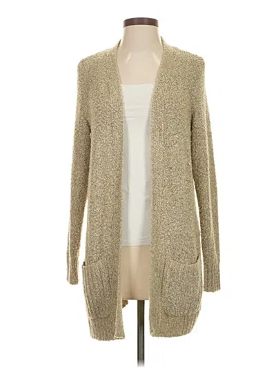 Pre-owned Time And Tru Cardigan Sweater In Brown