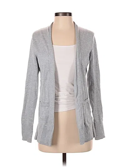 Pre-owned Time And Tru Cardigan Sweater In Gray