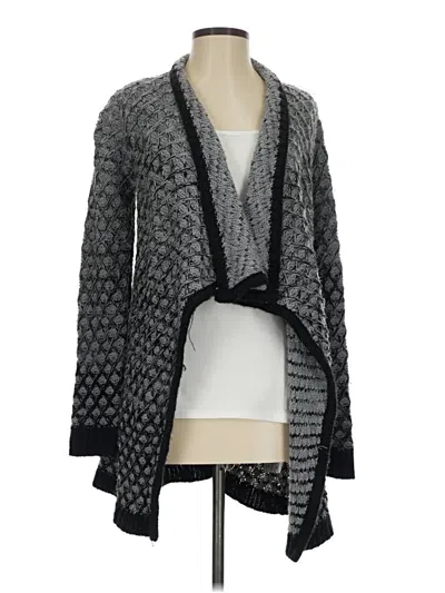 Pre-owned Time And Tru Cardigan Sweater In Gray