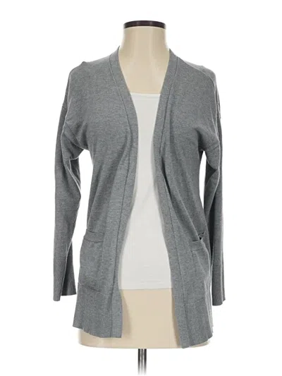 Pre-owned Time And Tru Cardigan Sweater In Gray