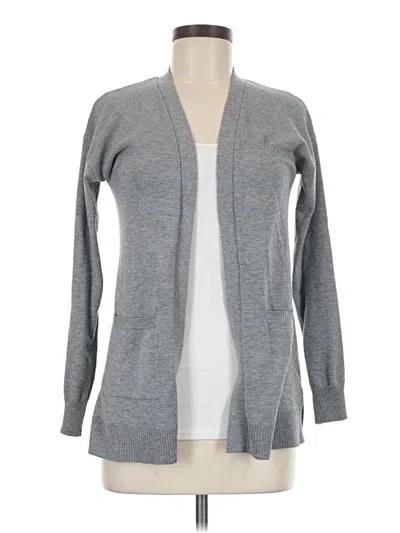 Pre-owned Time And Tru Cardigan Sweater In Gray